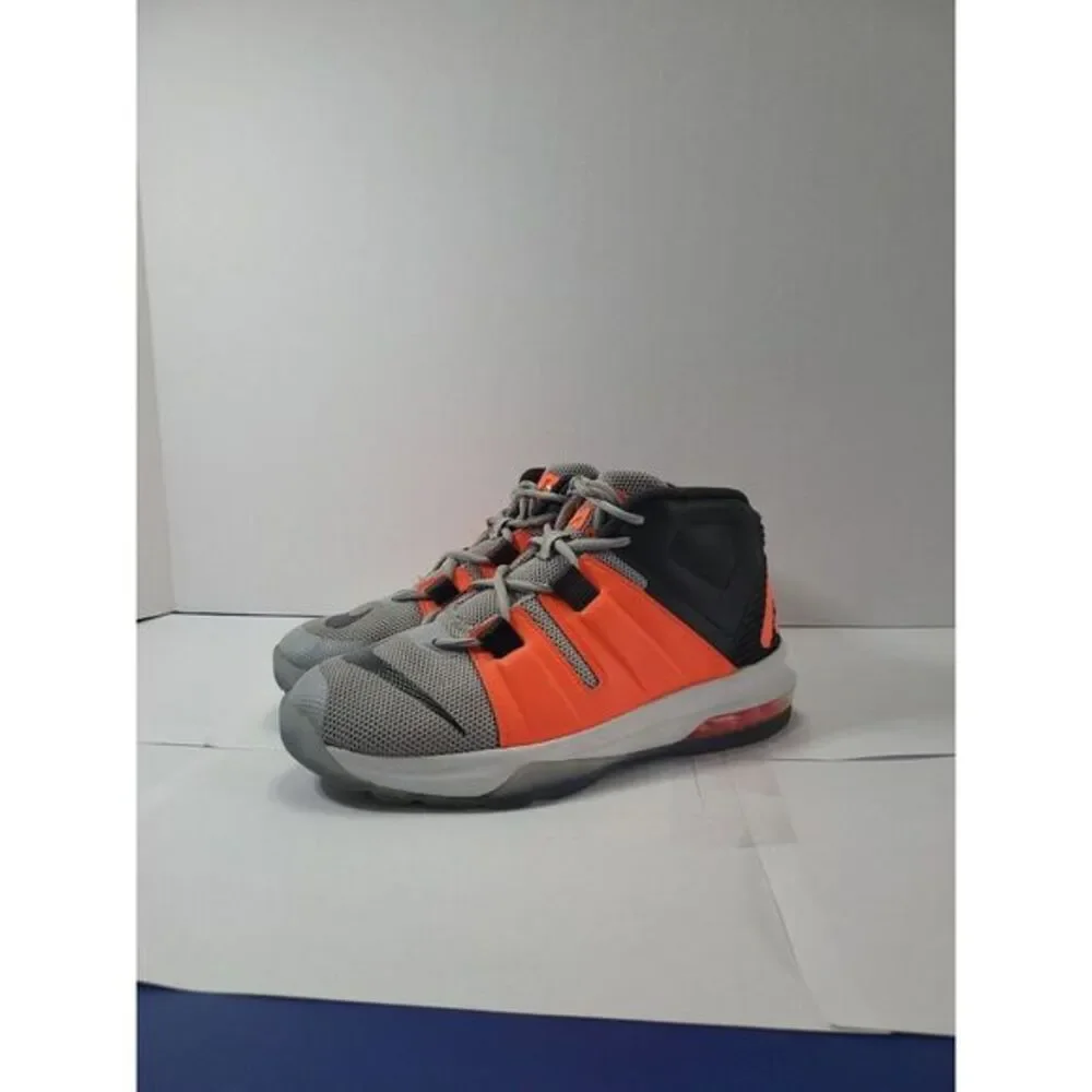 Nike Air‎ Max Charge GS CD7027-006 Gray Orange Running Athletic Shoes Size7y
